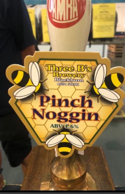 Pinch Noggin 4.6%, Three B's Brewery, England