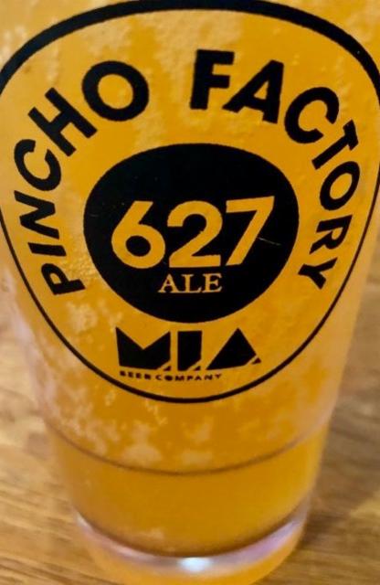 Pincho Factory 627 Ale 5.0%, M.I.A. Brewing Co., United States