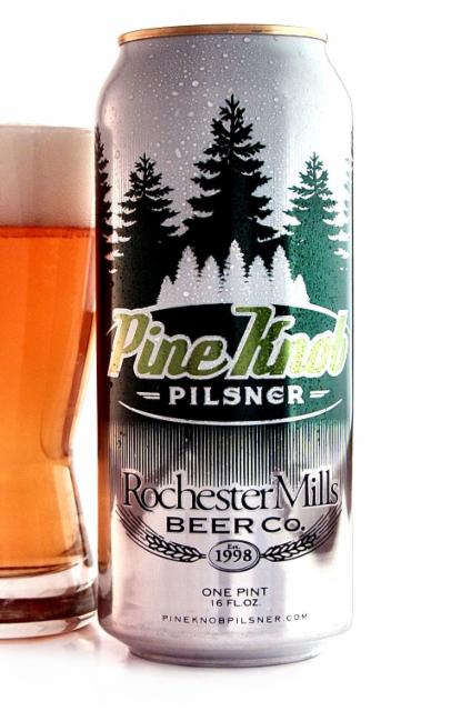 Pine Knob Pilsner 5.3%, Rochester Mills Beer Company, United States
