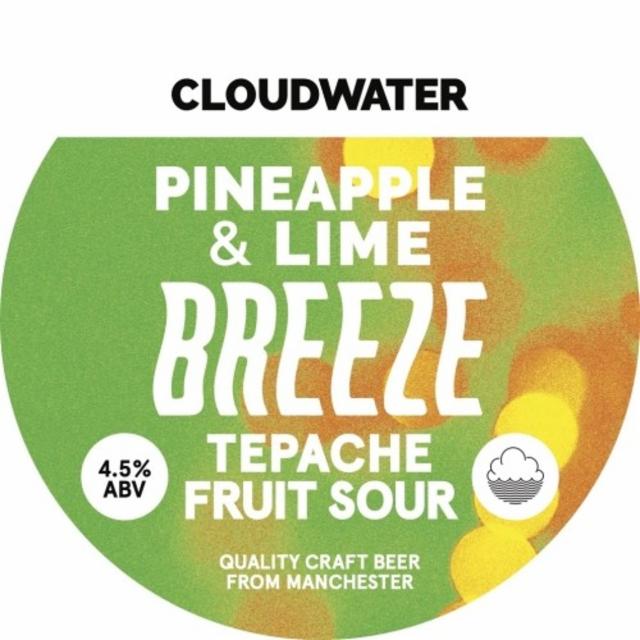 Pineapple & Lime Breeze 4.5%, Cloudwater Brew Co., England