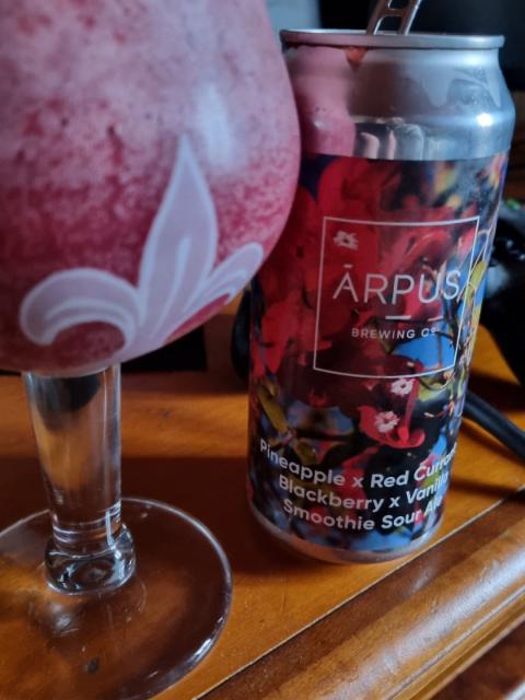 pineapple × red currant × blackberry × vanilla 4.5%, Ārpus Brewing Co., Latvia