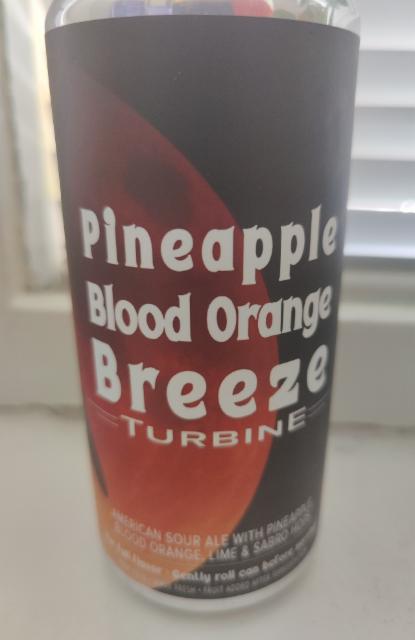 Pineapple Blood orange Breeze Turbine 7.5%, Energy City Brewing, United States