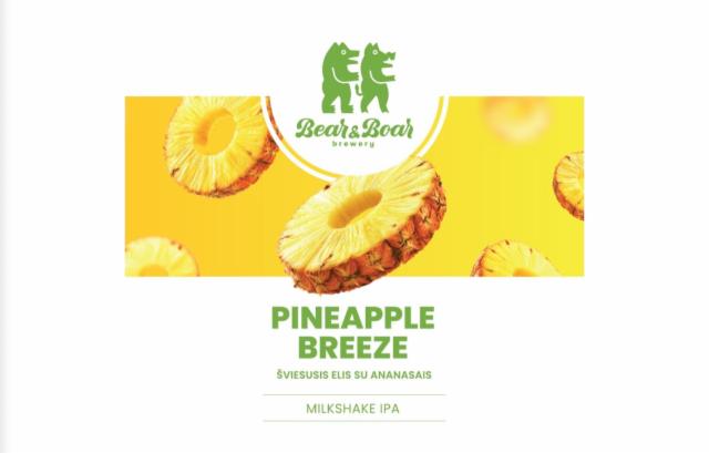 Pineapple breeze 5.5%, Bear And Boar, Lithuania