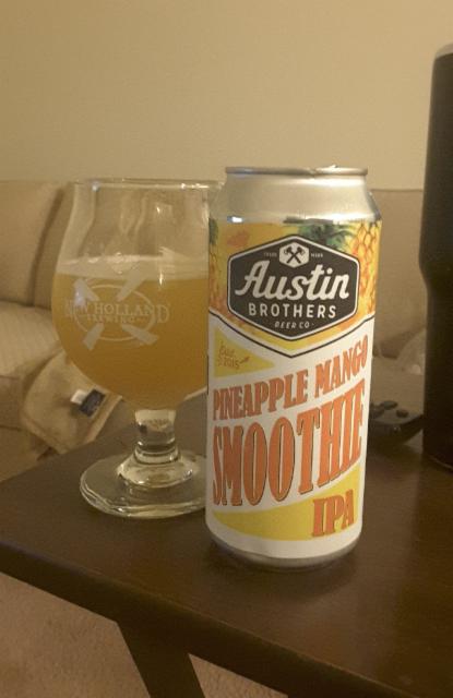 Pineapple Mango Smoothie IPA 6.0%, Austin Brothers' Beer Company, United States