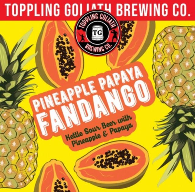 Pineapple Papaya Fandango 5.1%, Toppling Goliath Brewing Co., United States