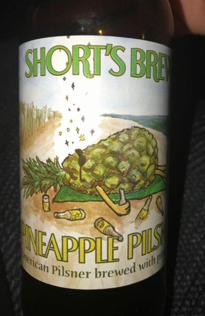 Pineapple Pils 5.0%, Short's Brewing Company, United States
