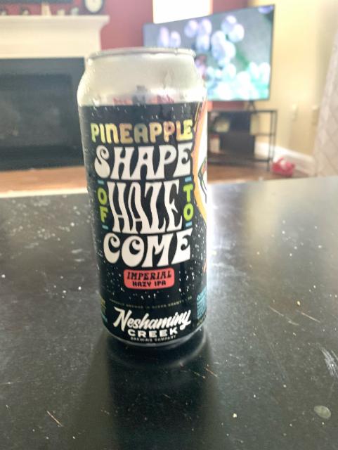 Pineapple Shape of Haze to Come 8.8%, Neshaminy Creek Brewing Company, United States