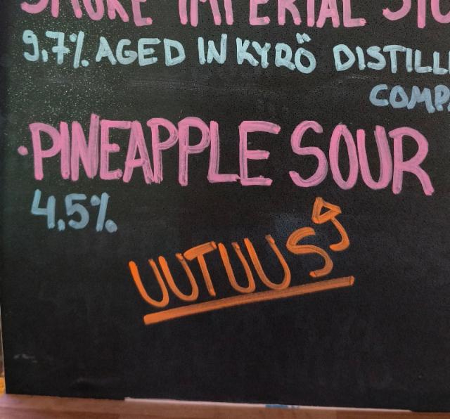 Pineapple Sour 4.5%, RPS Brewhouse, Finland