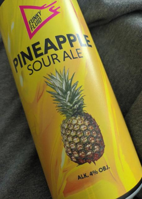 pineapple sour ale 4.0%, Funky Fluid, Poland