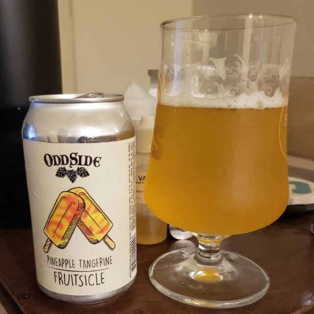 Pineapple Tangerine Fruitsicle 4.5%, Odd Side Ales, United States