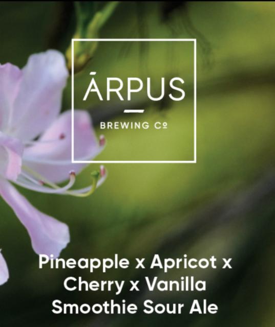 Pineapple x Apricot x Cherry x Vanilla Smoothie Sour Ale 5.0%, Ārpus Brewing Co., Latvia