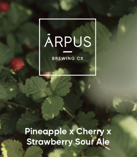 Pineapple x Cherry x Strawberry Sour Ale 5.0%, Ārpus Brewing Co., Latvia