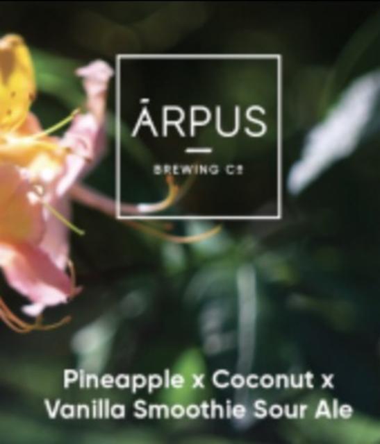 Pineapple X Coconut X Vanilla Smoothie Sour Ale 3.5%, Ārpus Brewing Co., Latvia
