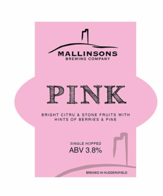 Pink 3.8%, Mallinsons Brewing Company, England