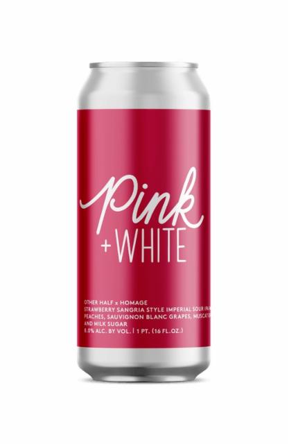 Pink + White (Pink Version) 8.0%, Other Half Brewing Co., United States