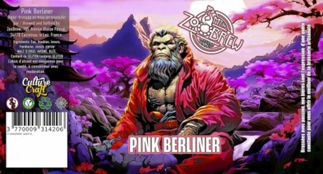 Pink Berliner 3.5%, ZooBrew Brasserie Animale, France