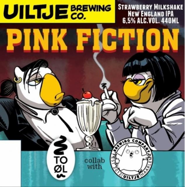 Pink Fiction 6.5%, Uiltje Brewing Co, Netherlands