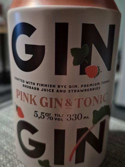 Pink Gin & Tonic, Kyrö Distillery