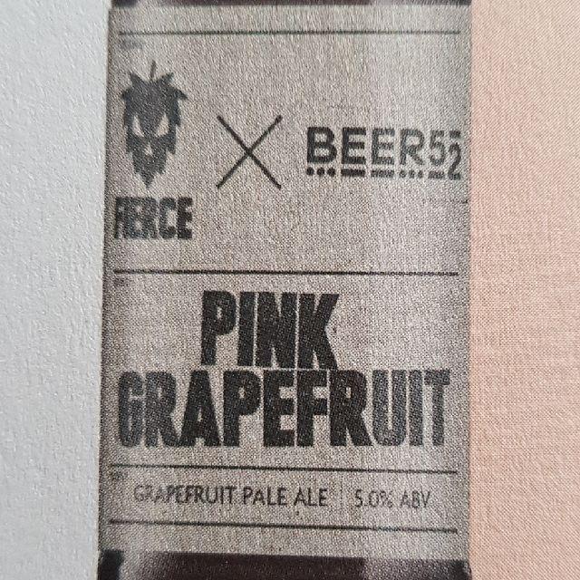 Pink Grapefruit 5.0%, Fierce Beer Ltd, Scotland