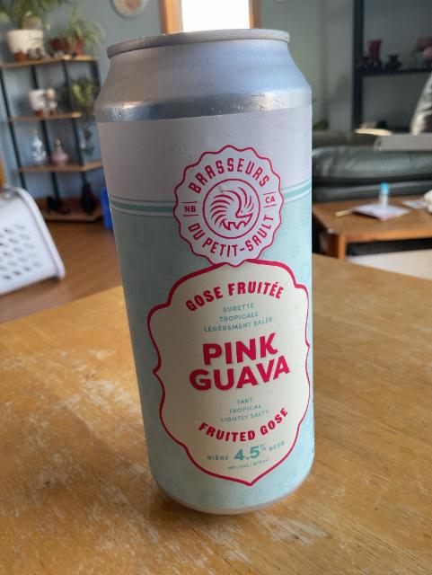Pink Guava Fruited Gose, Brasseurs du Petit-Sault