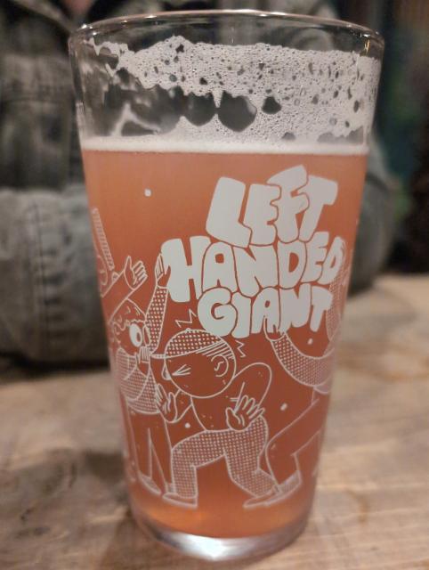 Pink Lemonade Radler, Left Handed Giant Brewing