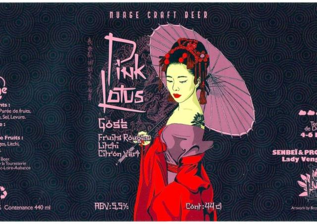 Pink Lotus 5.5%, Nuage Craft Beer [Closed], France