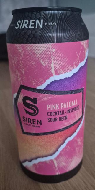 Pink paloma, Siren Craft Brew