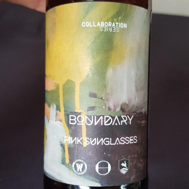 Pink Sunglasses 4.6%, Boundary Brewing, Northern Ireland