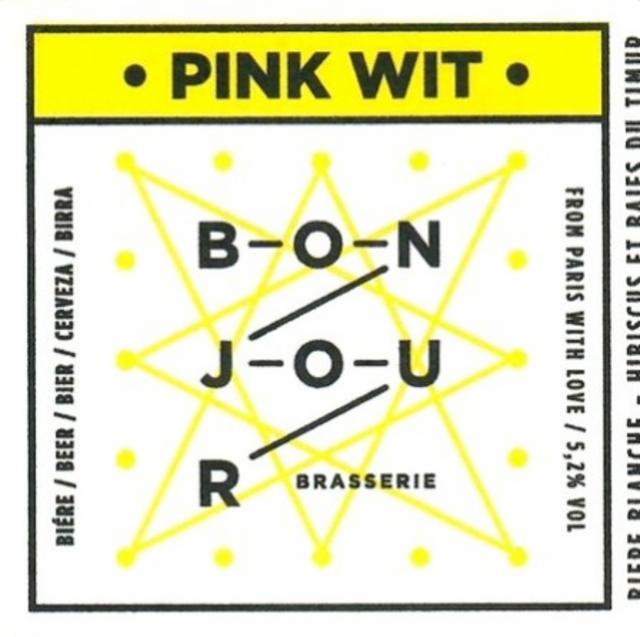 Pink Wit 5.2%, Bonjour Brasserie [Closed], France