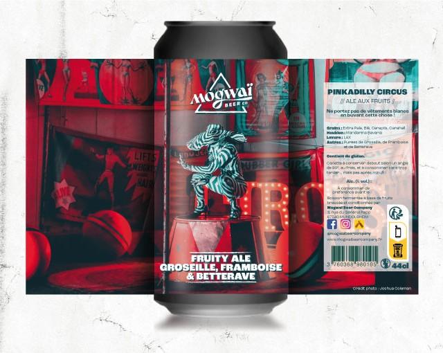 Pinkadilly Circus 6.6%, Mogwaï Beer Company, France