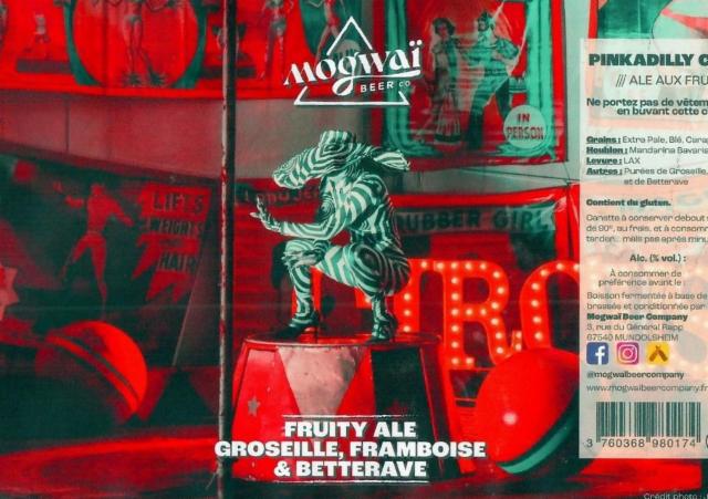 Pinkadilly Circus 6.6%, Mogwaï Beer Company, France