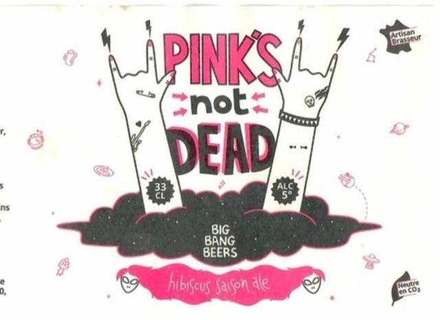Pink's Not Dead 5.0%, ZZBeers (Big Bang Beers) - Brasserie Delabonne, France