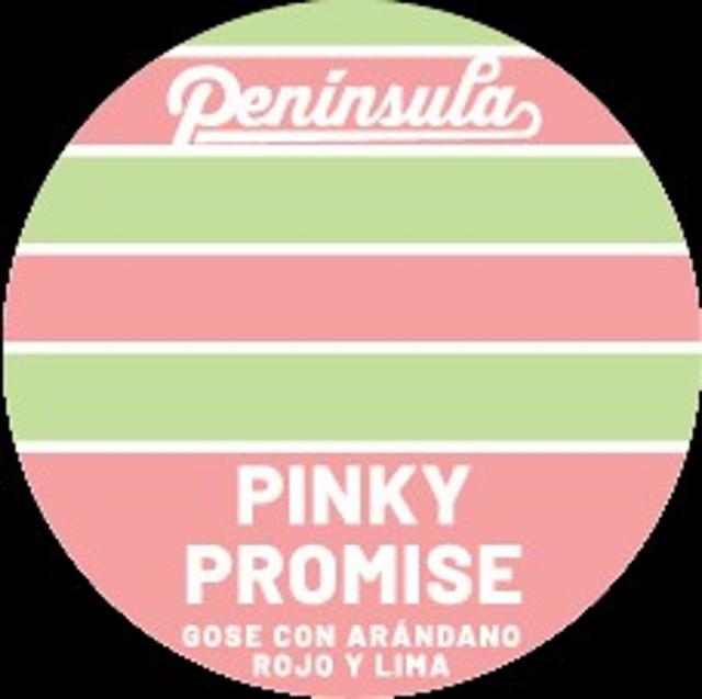 Pinky Promise 5.2%, Cervecera Península, Spain