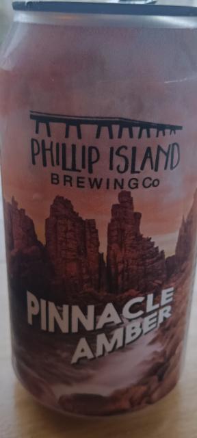 Pinnacle Amber 6.0%, Phillip Island Brewing co, Australia