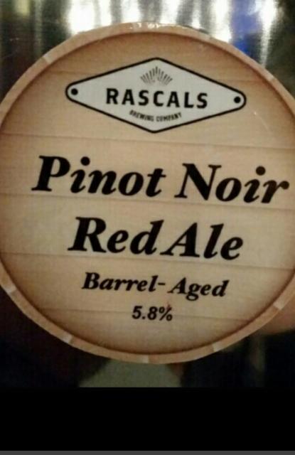 Pinot Noir Red Ale 5.8%, Rascals Brewing, Ireland