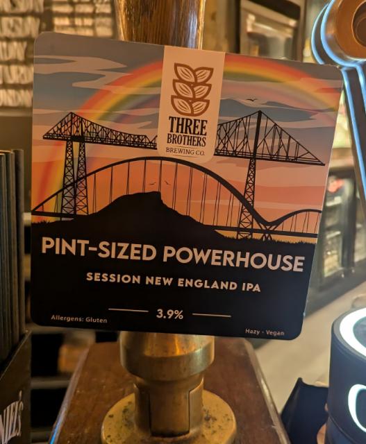 Pint-Sized Powerhouse 3.9%, Three Brothers Brewing Co, England