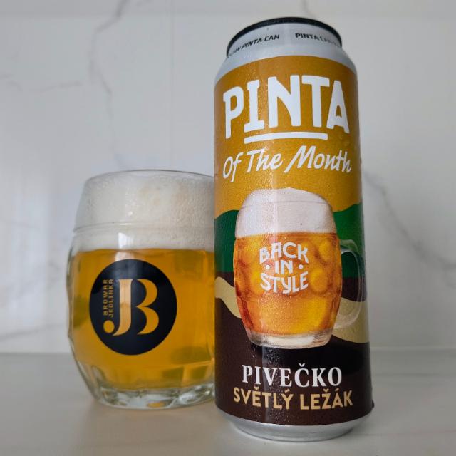 Pinta of the Month - May 2025: Pivečko 4.5%, Browar PINTA, Poland