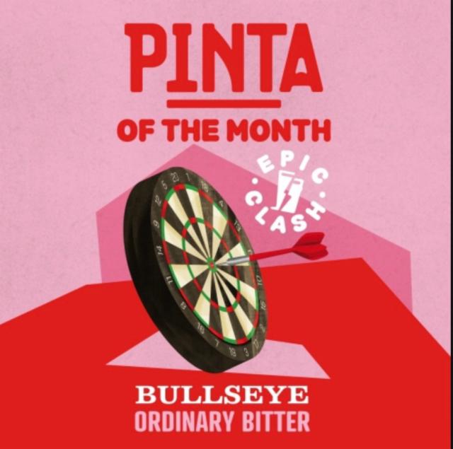Pinta Bullseye ordinary bitter, Browar PINTA