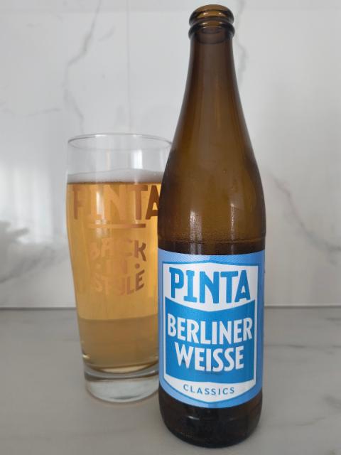 Pinta Classics: Berliner Weisse 3.0%, Browar PINTA, Poland
