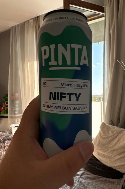Pinta Nifty Micro Hazy IPA 3.0%, Browar PINTA, Poland