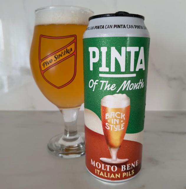 Pinta of the Month - July 2025: Molto Bene 5.5%, Browar PINTA, Poland