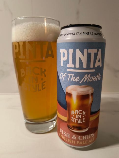 Pinta of the Month - November 2025: Fish & Chips 4.3%, Browar PINTA, Poland