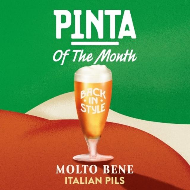 PINTA Of The Month 2025.07 Molto Bene 5.5%, Browar PINTA, Poland
