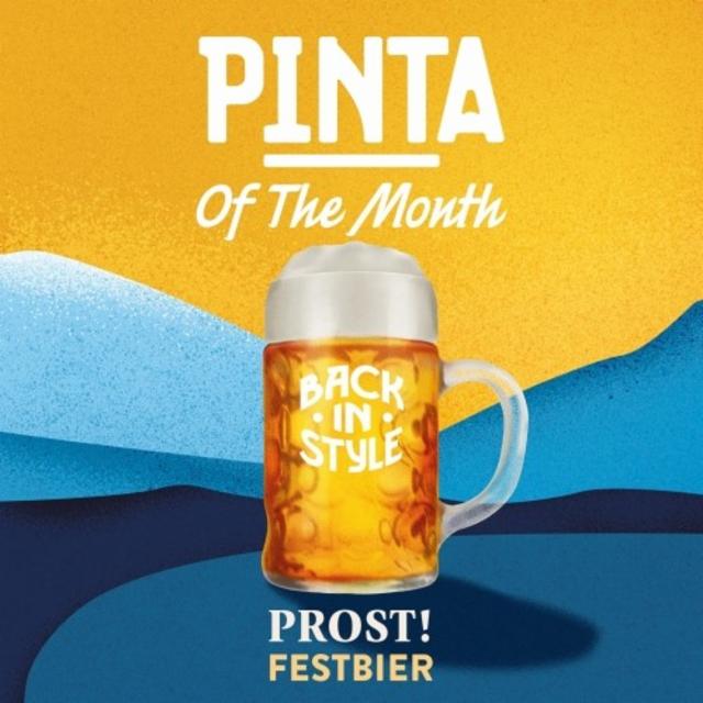 PINTA Of The Month 2025.10 Prost! 5.5%, Browar PINTA, Poland