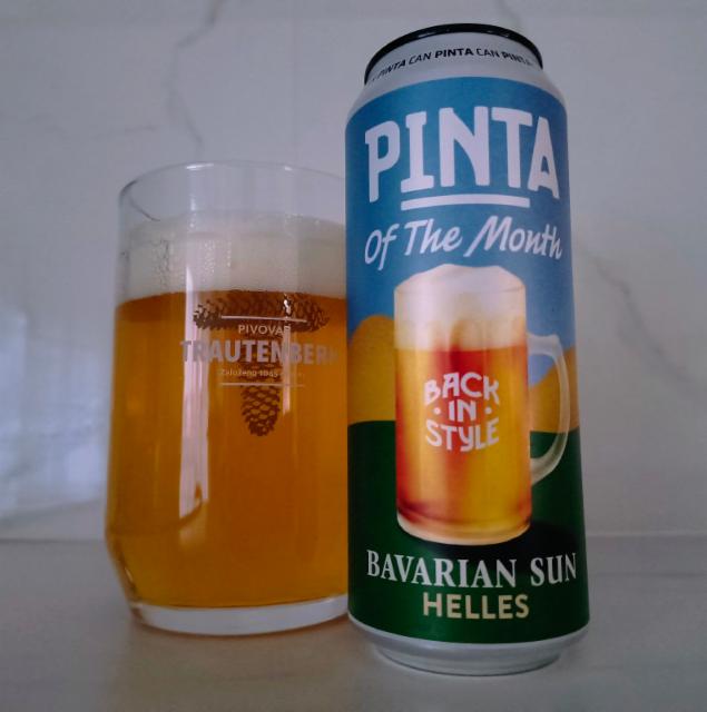 Pinta of the Month 2025: Bavarian Sun 5.0%, Browar PINTA, Poland