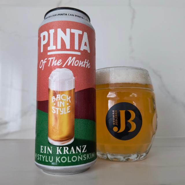 Pinta of the Month 2025: Ein Kranz 5.0%, Browar PINTA, Poland