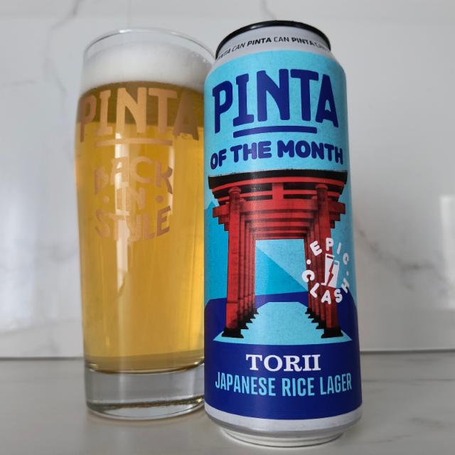 Pinta of the Month 2026.03: Torii 5.5%, Browar PINTA, Poland