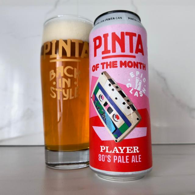 Pinta of the Month 2026.04: Player 5.0%, Browar PINTA, Poland