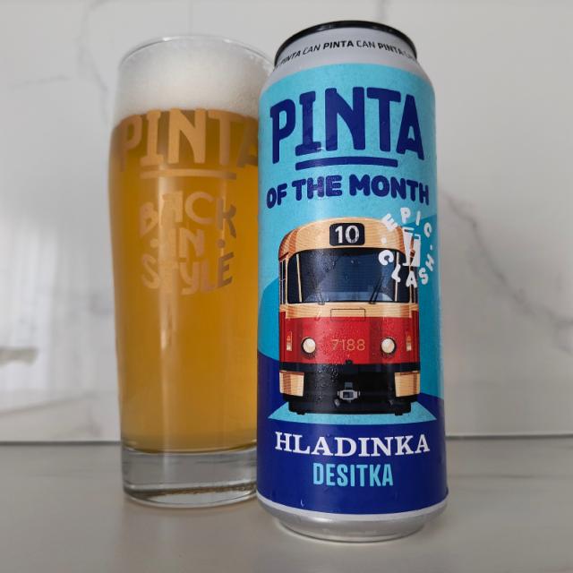Pinta of the Month 2026.05 Hladinka 4.2%, Browar PINTA, Poland