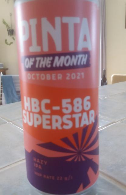 PINTA Of The Month October 2021: HBC-586 Superstar 6.5%, Browar PINTA, Poland